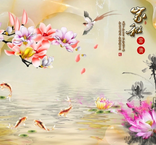 蘇州3D打印背景墻KML-2003